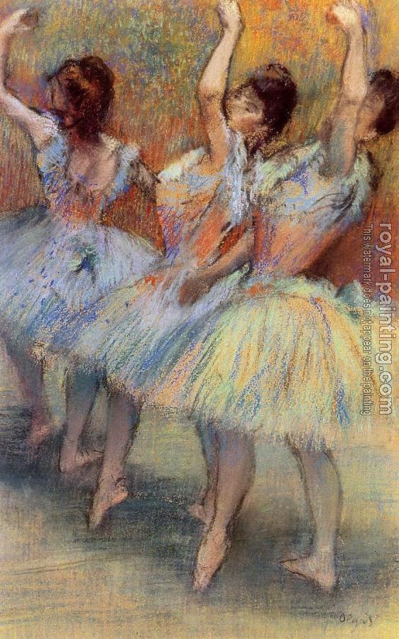 Edgar Degas : Three Dancers II